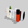 Assorted Bathroom Accessories Including Personal Care Bottles And Containers In Various Colors For Daily Use