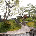 Landscape sketch 3d model