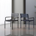 full plastic chair 3d model