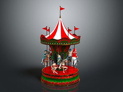 Carousel 3d model