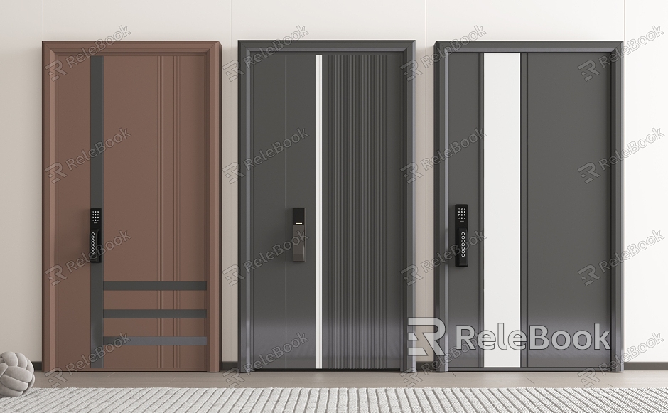 Modern security door model