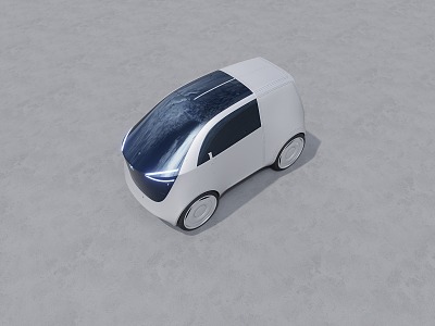 Smart Car 3d model