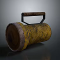 Flashlight flashlight military flashlight lighting tools tactical flashlight charging flashlight 3d model