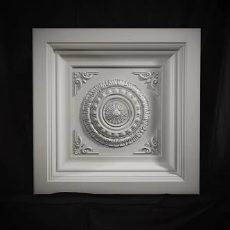 Lamp panel 3d model