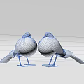 Modern Table Lamp Bird Lamp Table Lamp 3d model