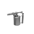 Stainless Steel Pressure Sprayer Can With Nozzle Knob And Handle Design