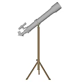 Portable Telescope With Adjustable Tripod Stand For Stargazing And Observation