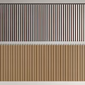 Modern Vertical Striped Window Curtains In Dark And Light Color Tones