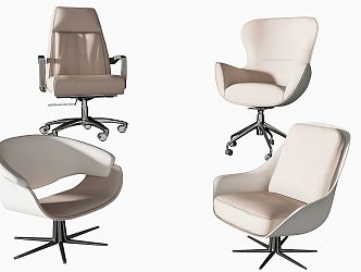 Modern office chair 3d model