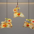 lantern rabbit lantern 3d model