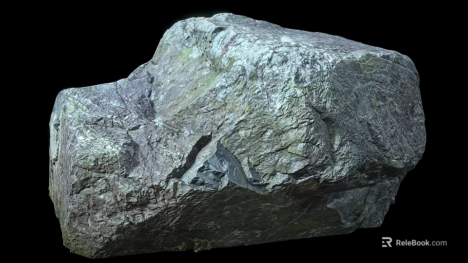 Natural Stone And Wood Material With Rough Surface Texture And Natural Color Tones 3d model 