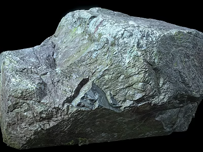 Natural Stone And Wood Material With Rough Surface Texture And Natural Color Tones 3d model