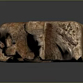 Raw Wooden Plank With Natural Grain Texture And Rough Edges For Decorative Use