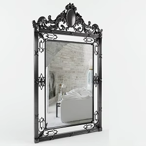 Mirror Beautiful Galimberti Nino 3d model