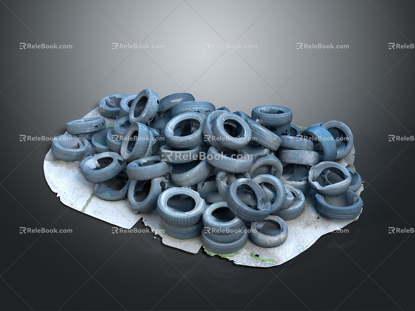 Tire tire wheel hub Volkswagen wheel hub Volkswagen tire new tire car outer tire car wheel hub 3d model