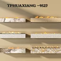 TPHUAXIANG 9527 Wall Mounted Fireplaces With Various Designs Stone Marble Textures And Flame Effects