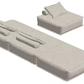 Modern Combination Sofa Multiplayer Sofa 3d model