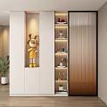 Entrance aisle partition 3d model