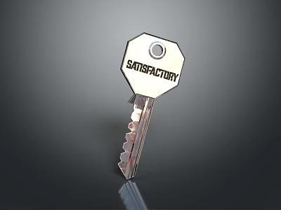 High Quality Satisfactory Metal Key As Essential Hardware Tool For Daily Use 3d model