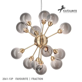 Modern Chandelier Collection Score 3d model