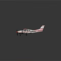 Red and White Passenger Airplane Featuring Flame Patterns on Wings and Royal Air Markings