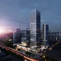 Modern Complex Project 3d model