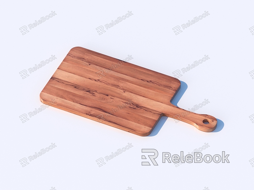 Chopping board Wooden Chopping Board Cutting Board Face Chopping Board model