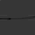 Traditional Long Blade Weapon With Silver Sharp Blade Brown Wooden Handle And Red Background