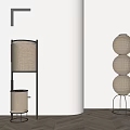 Quiet Floor Lamp 3d model