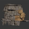 Natural Cave Interior With Detailed Stalactites Stalagmites And Rock Formations