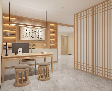 New Chinese Clinic 3d model