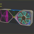 Video Card Video Card Computer Display Card Game Card Game Video Card 3 Video Card 3d model