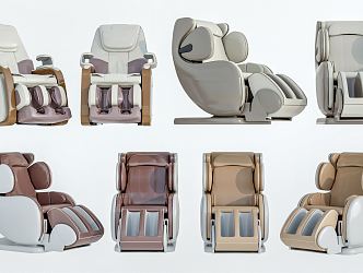 Modern Massage Chair First Class Seat Massage Sofa Space Capsule Seat 3d model