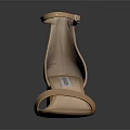 Simple Design Beige Sandals With Ankle Strap And Block Heel For Everyday Wear