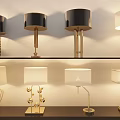 Stylish Modern Table Lamps With Various Designs And Metal Bases For Home Decor