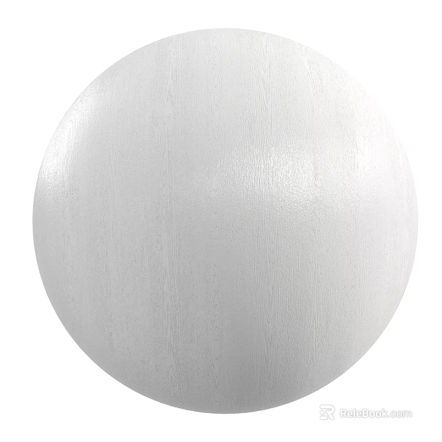 White Textured Spherical Component Featuring Smooth Surface And Strong Structure 3d model 