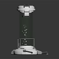Intelligent Machine for Biological Chemical Experiments with Transparent Reaction Vessel and Control Panel