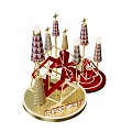 Commercial indoor Christmas clock point beautiful Chen 3d model