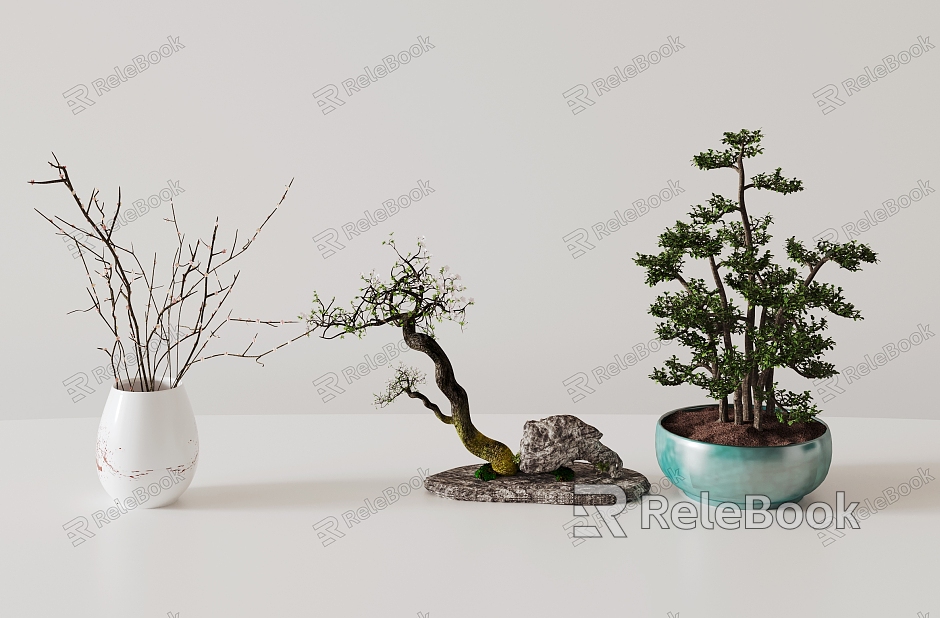 potted plant model