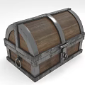 Box Treasure Box Storage Box 3d model