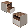 Bedside table side table bedside table 3d model