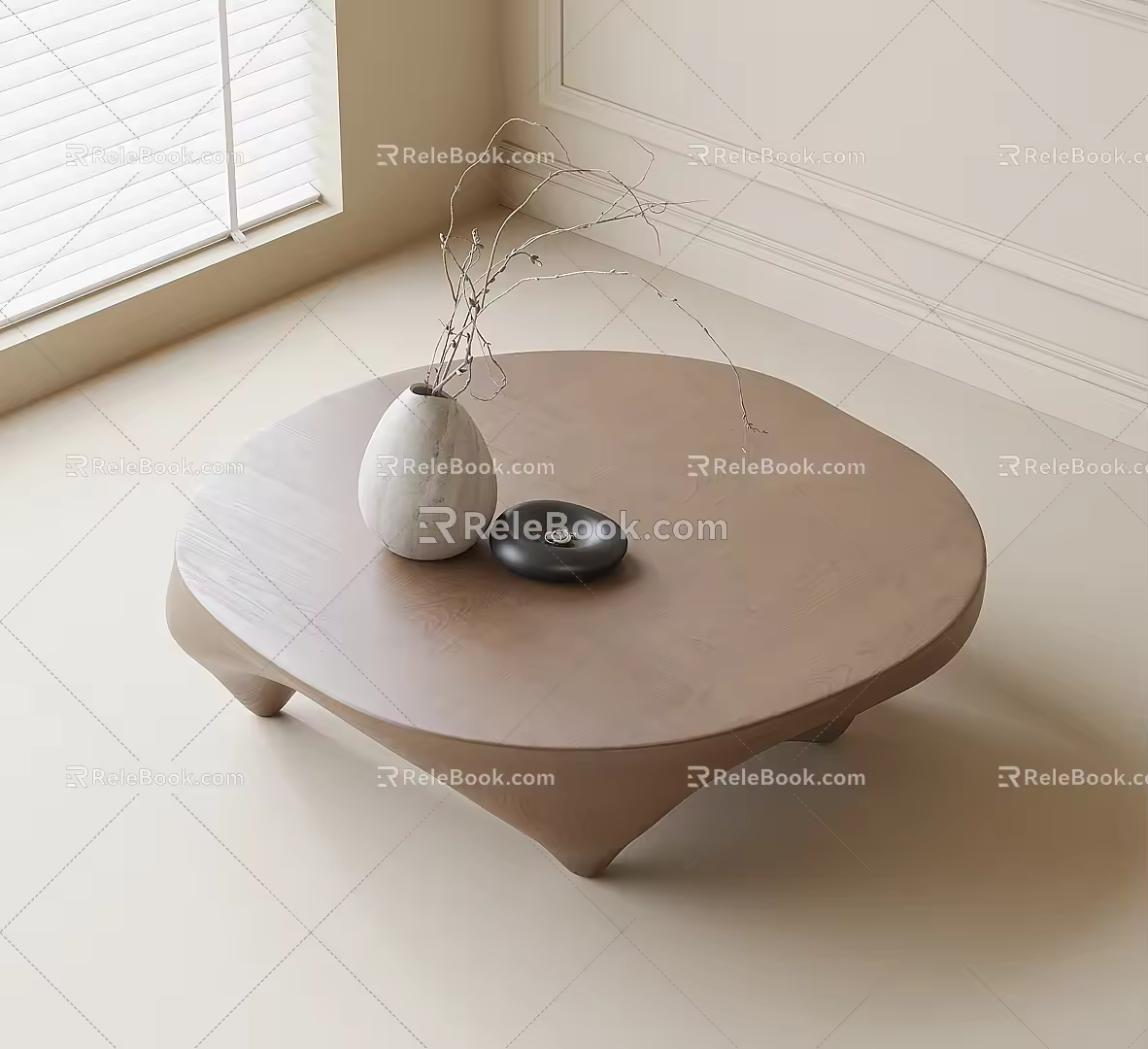 Modern coffee table 3d model