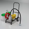 Paint Spraying Machine 2020 3d model