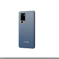 Vivo Smartphone With Blue Back Cover And Cartoon Astronaut On Display Screen