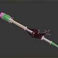 Scepter Ancient Scepter Cane Ancient Scepter Magic Scepter Metal Scepter Classical Scepter Magic Scepter 3d model