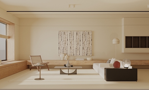 The Silent Living Room 3d model