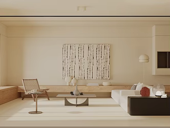 The Silent Living Room 3d model