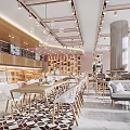 Modern Bakery 3d model