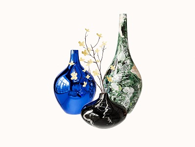 Decorative ornaments vase ornaments 3d model