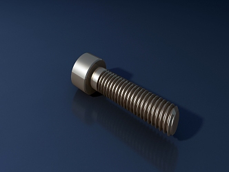 modern screw 3d model